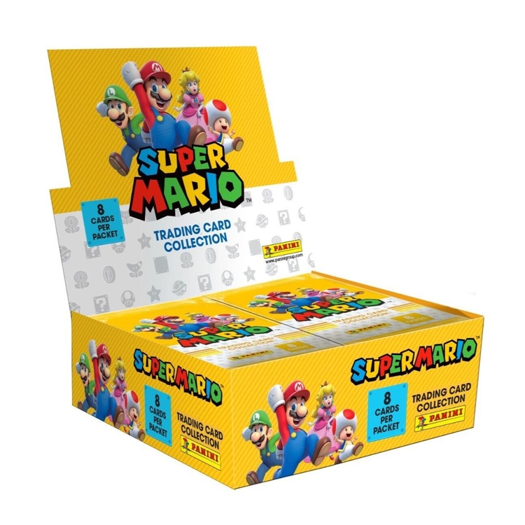 Product Panini Super Mario Display Trading Cards image