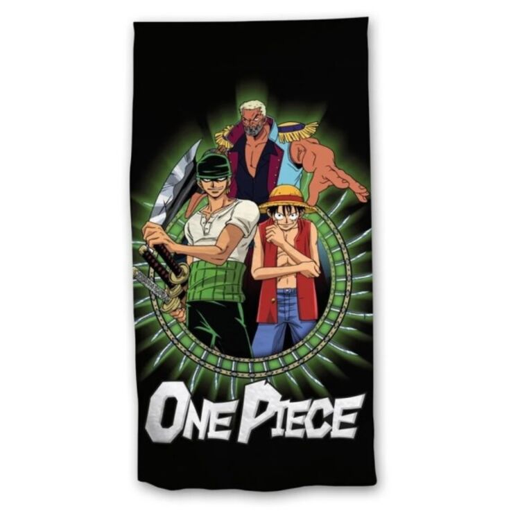 Product One Piece Luffy and Zoro Beach Towel image