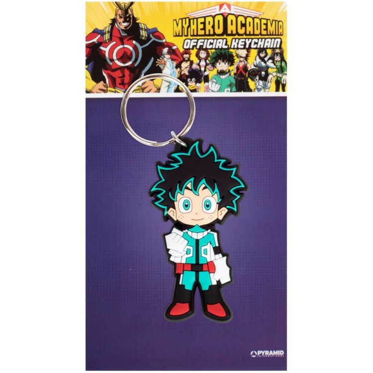 Product MY Hero Academia Rubber Keychain image