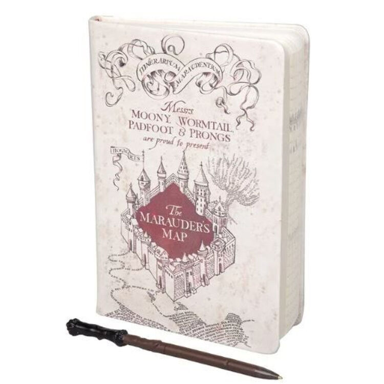 Product Σετ Τετράδιο & Στυλό Harry Potter Marauders Map image