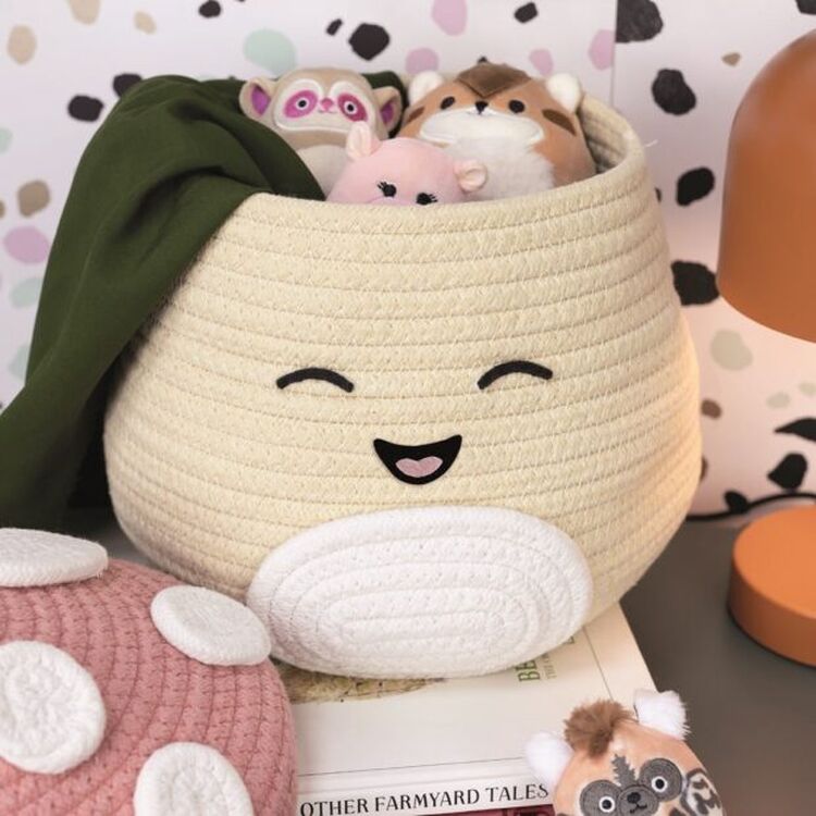 Product Squishmallows Malcom Woven Storage Basket image