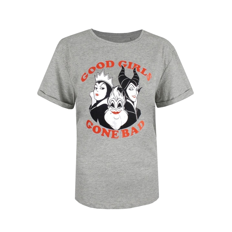 Product Disney Good Girls Gone Bad Villains Black T-shirt image