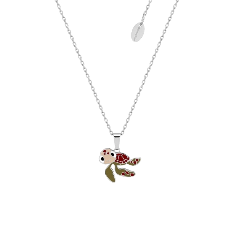 Product Disney Couture Essential Pixar Finding Nemo Squirt Turtle Necklace image