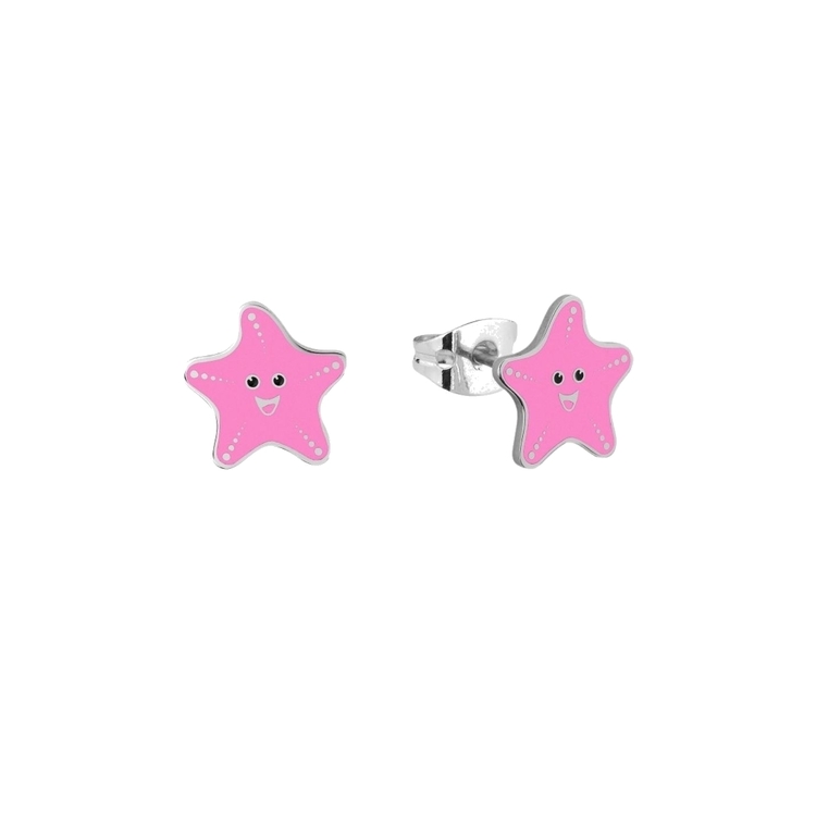 Product Disney Couture Essential Pixar Finding Nemo Peach Starfish Earrings image