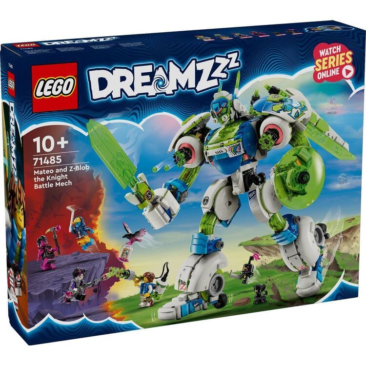 Product LEGO® DREAMZzz™: Mateo and Z-Blob the Knight Battle Mech (71485) image