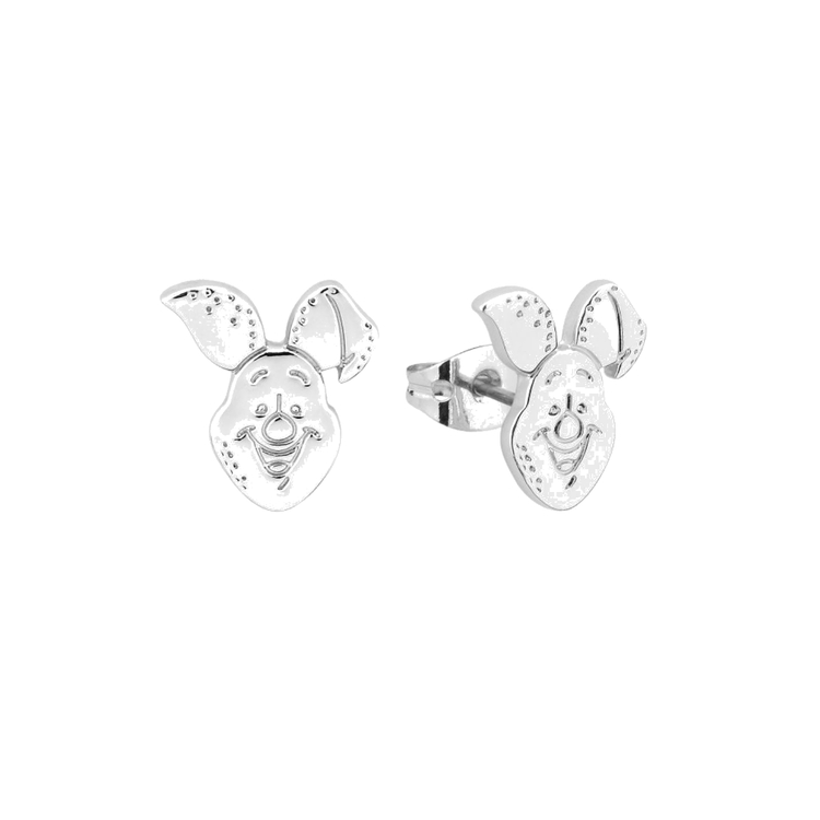 Product Disney Couture Winnie the Pooh White Gold-Plated Piglet Character Studs image