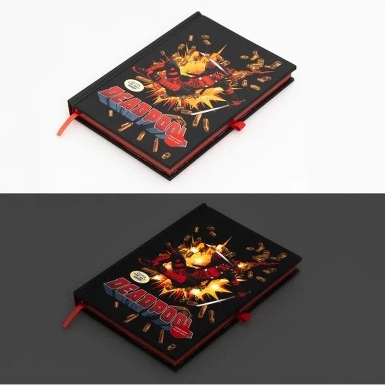 Product Marvel Deadpool Light-Up Notebook image