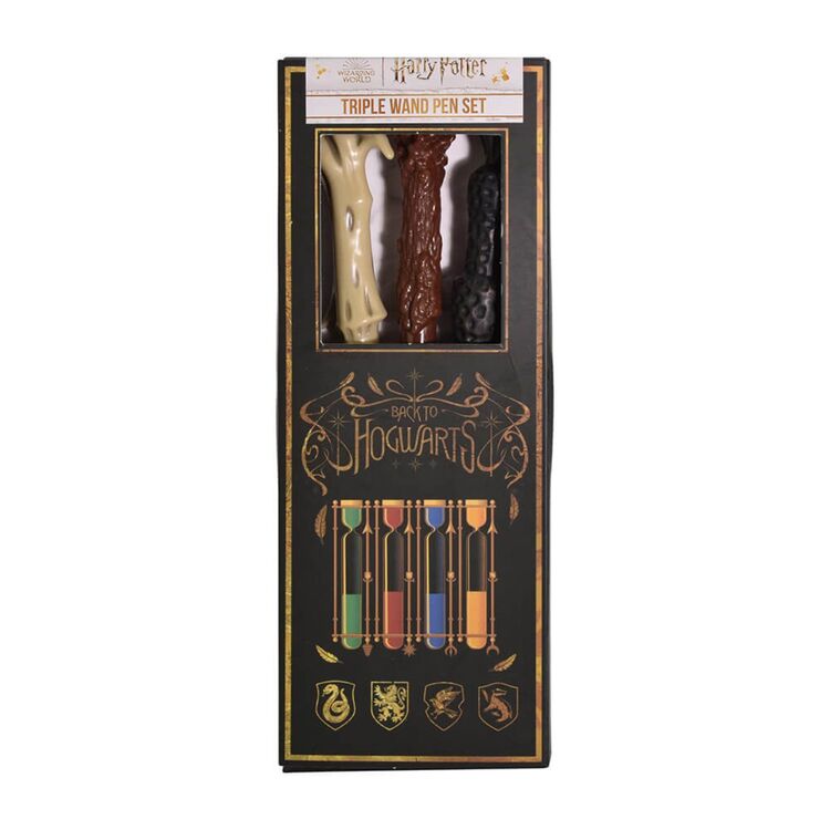 Product Harry Potter Screw Top Triple Wand Pencil Colorful image