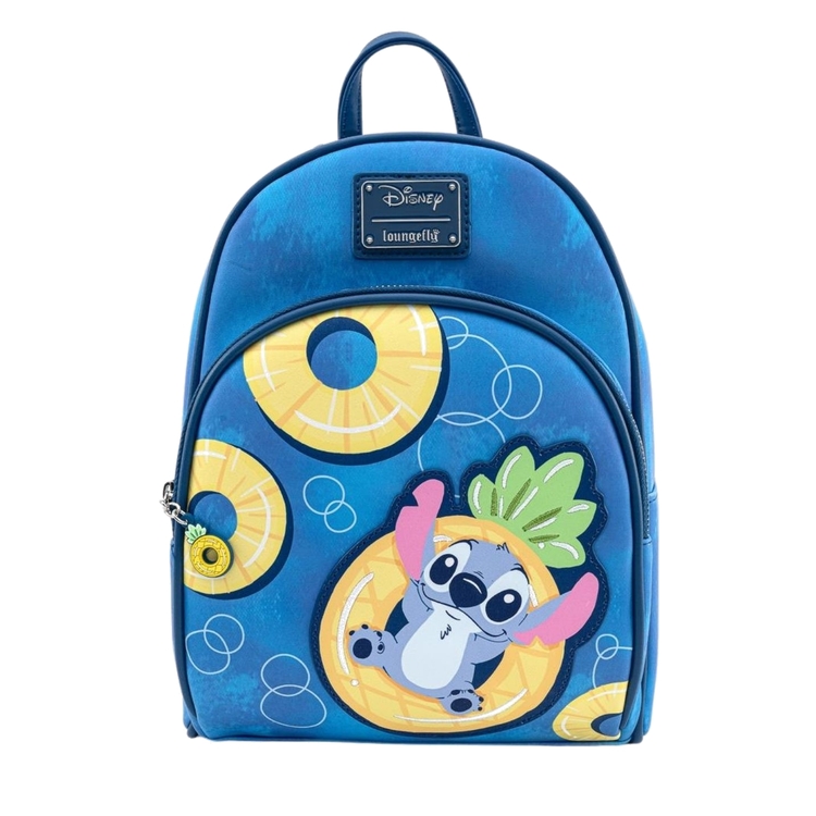 Product Loungefly Disney Lilo and Stich Pinapple Floaty Stich Backpack image