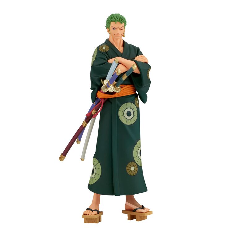 Product One Piece DFX The Grandline Series Wanokuni  Roronoa Zoro Statue image