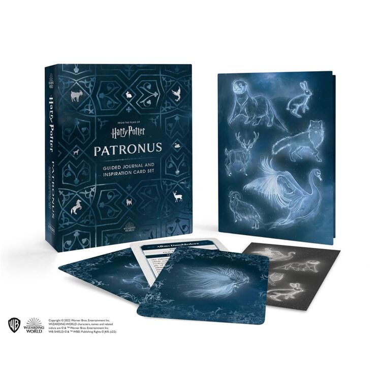 Product Harry Potter Patronus Guided Journal and Inspiration Card Set: Guided Journal and Correspondance Card Set image