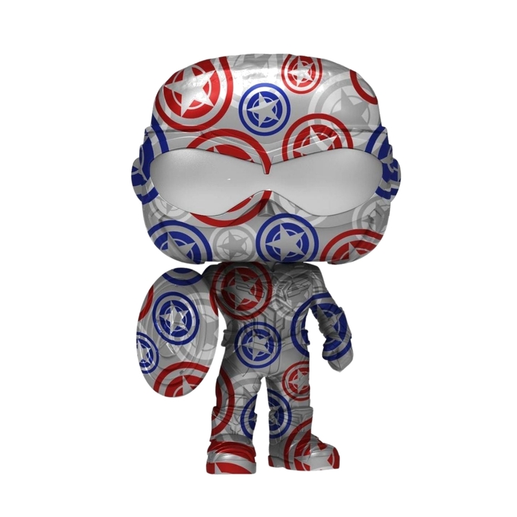 Product Funko Pop! Marvel Patriotic Age The Falcon And The Winter Soldier Captain America  (Special Edition) image