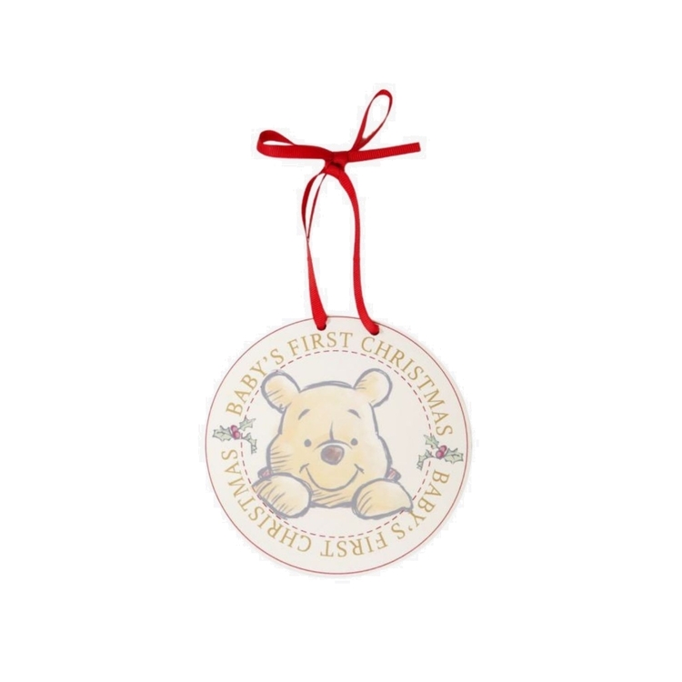 Product Κρεμαστό Διακοσμητικό Disney Christmas Hanging Plaque Winnie The Pooh image