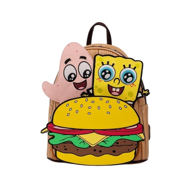 Product Loungefly Spongebob Crabby Patty Group Backpack image