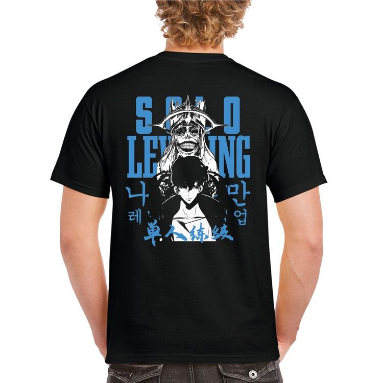 Product Solo Leveling Statue of God x Sung Jinwoo T-shirt image