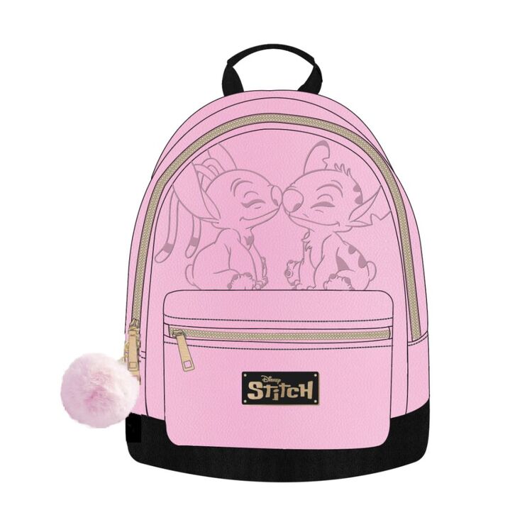 Product Disney Lilo And Stitch -Stitch and Angel Pink & Black Backpack image