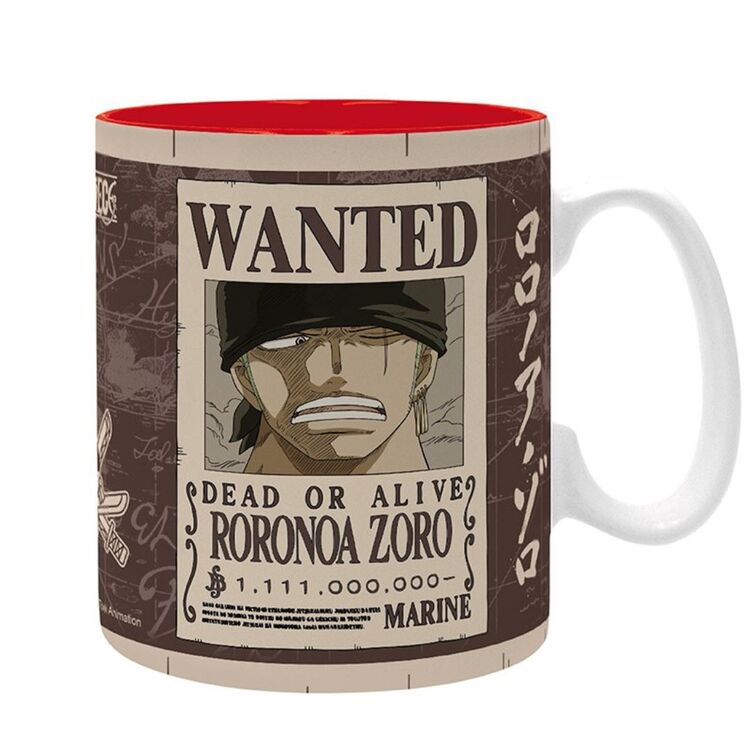 Product One Piece Zoro Wanted Mug image