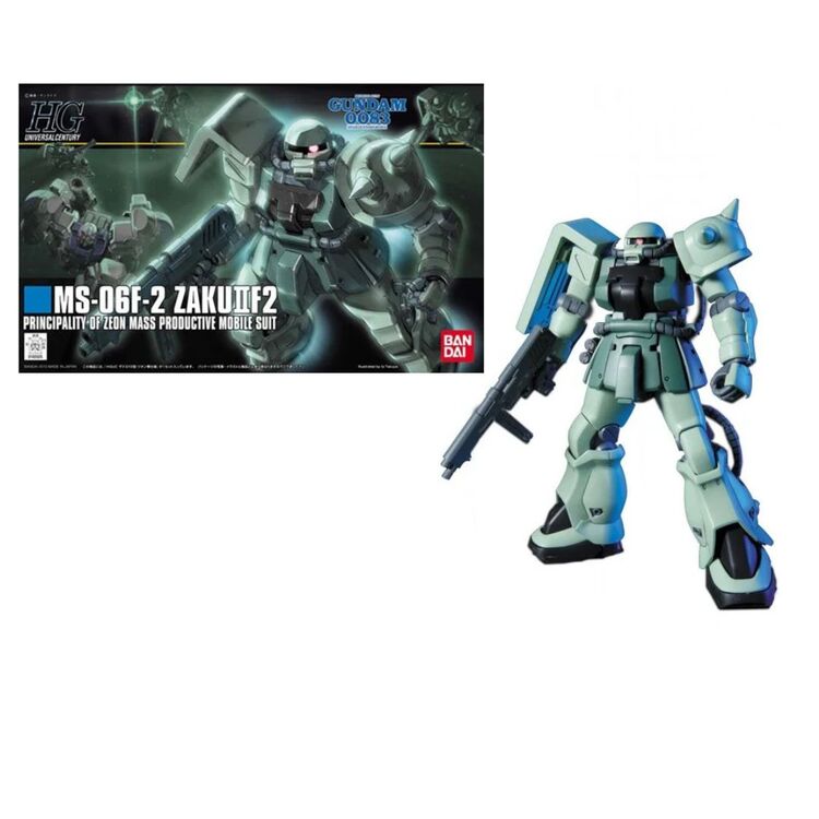 Product Gundam HGUC 1/144 MS-06F-2 Zaku IIF2 Zeon M.P.M.S  Model Kit image