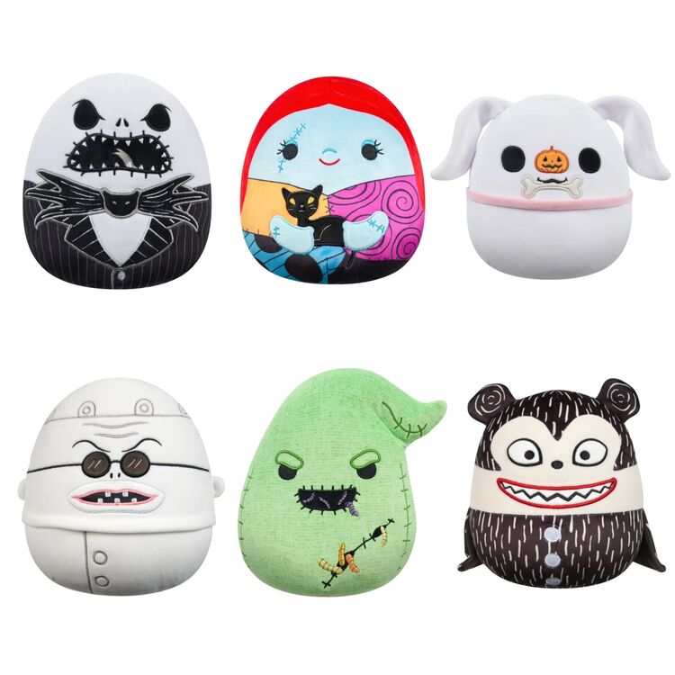 Product Λούτρινο Squishmallows Nightmare Before Christmas 25cm (1pc) (Τυχαία Επιλογή) image