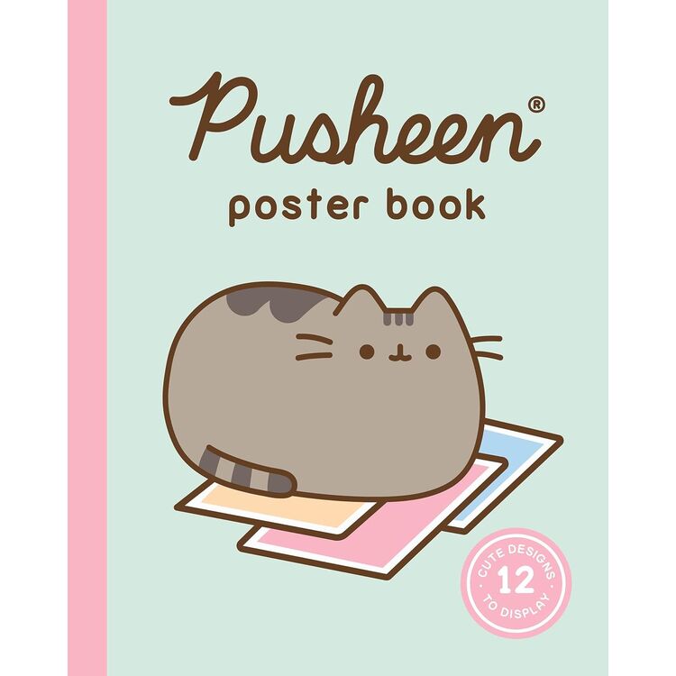 Product Pusheen Poster Book: 12 Cute Designs to Display image