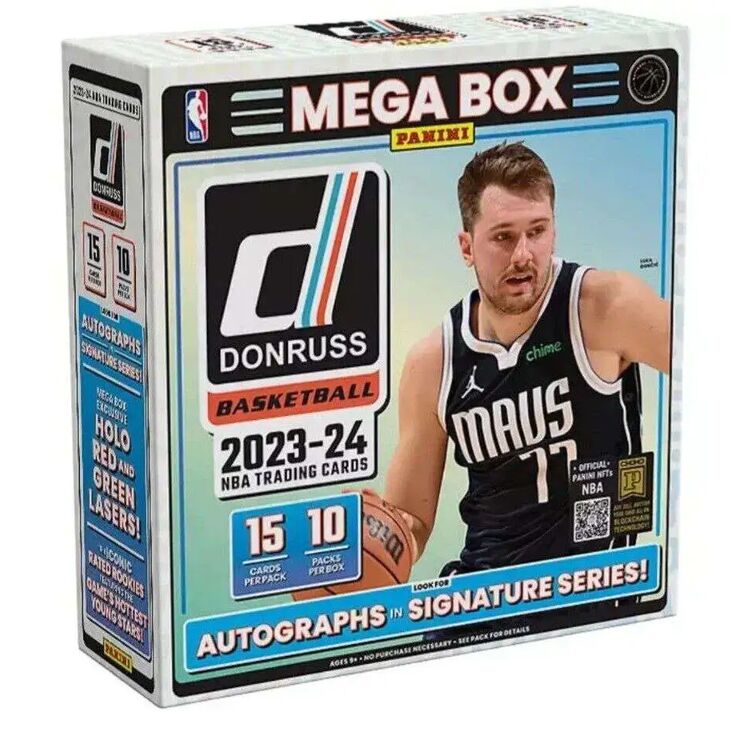 Product 2023-24 Donruss NBA Basketball Mega Box image