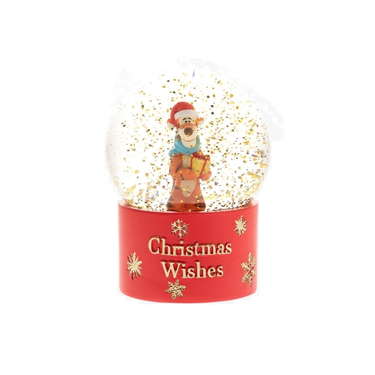 Product Disney Winnie Tigger Snowglobe Christmas Wishes image