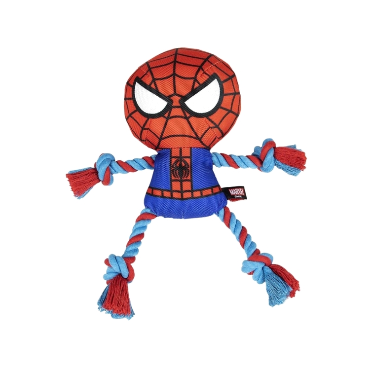 Product Marvel Spider Man Plush Dog Toy image