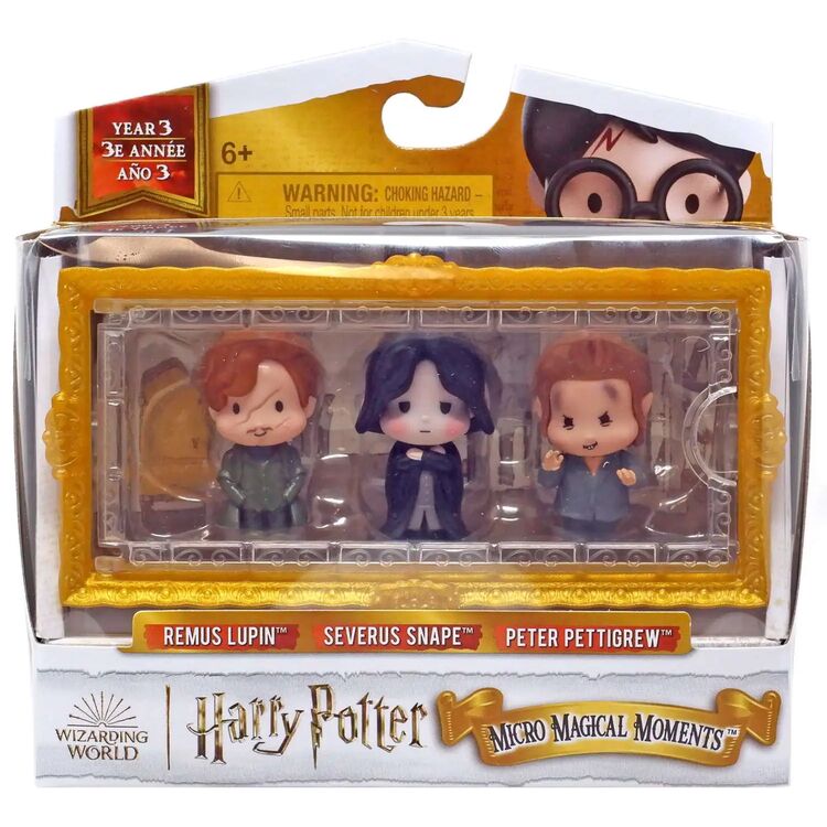 Product Spin Master Harry Potter: Micro Magical Moments - Remus Lupin/Severus Snape/Peter Pettigrew Figure Set (6069444) image