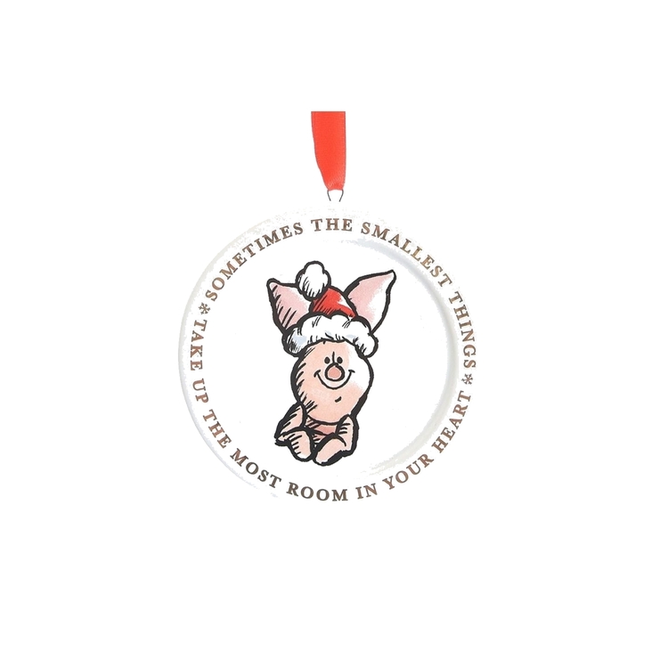 Product Disney Piglet Christmas Ceramic Decoration image