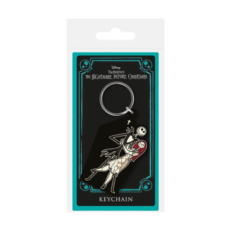 Product Nightmare Before Christmas Jack & Sally Coffin Keychain image