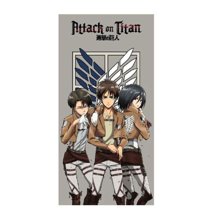 Product Πετσέτα Θαλάσσης Attack on Titan Polyester image