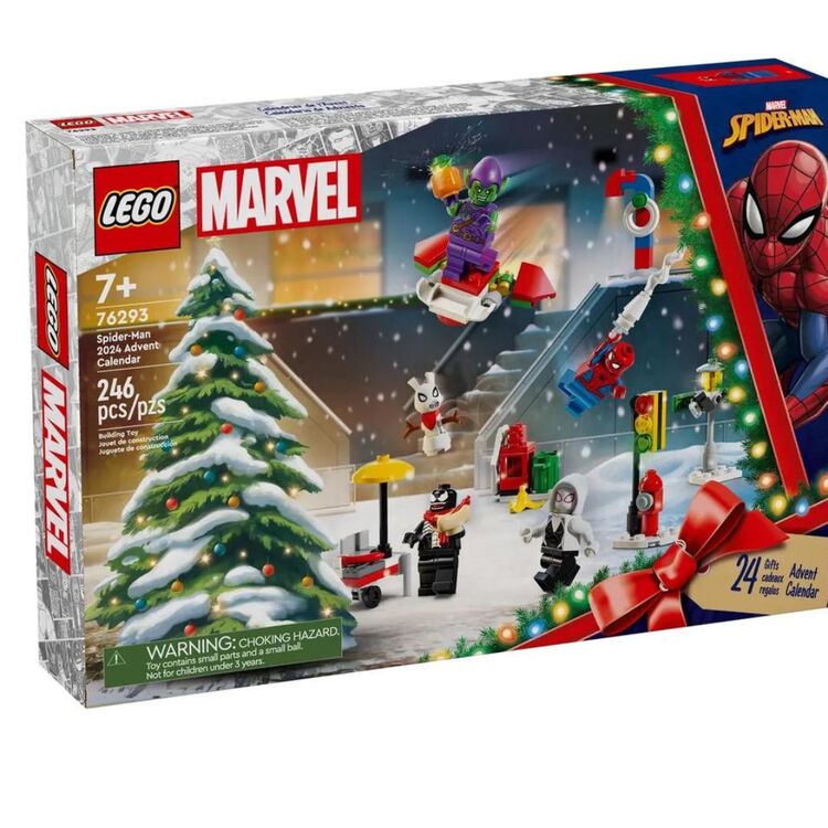 Product LEGO® Marvel Spider-Man: Spider-Man 2024 Advent Calendar (76293) image