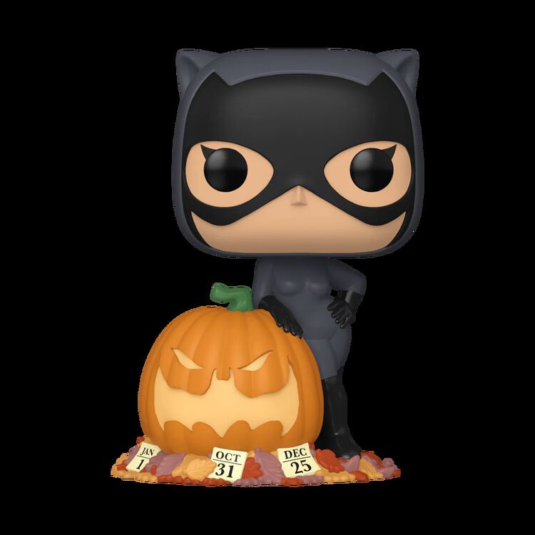 Product Funko Pop! Heroes DC: Batman Catwoman with Pumpkin (Special Edition) image