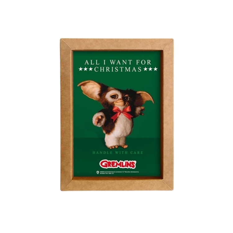 Product Gremlins Kraft Frame Chrismas Gizmo Green image