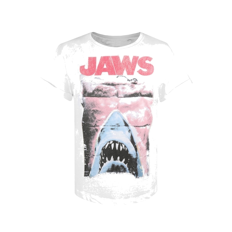 Product Jaws Vintage Poster Womens T-Shirt image