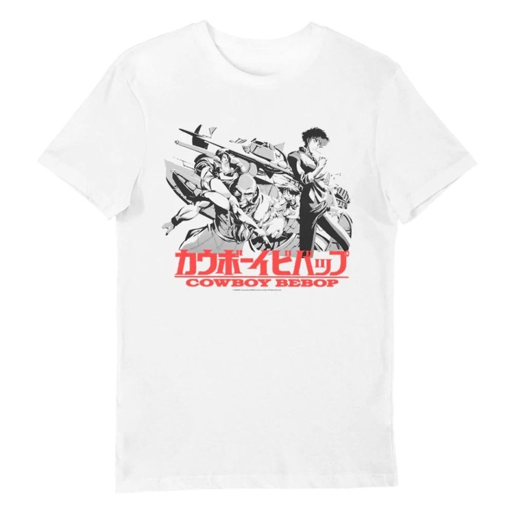 Product Cowboy Bebop Group White Adults T-Shirt image