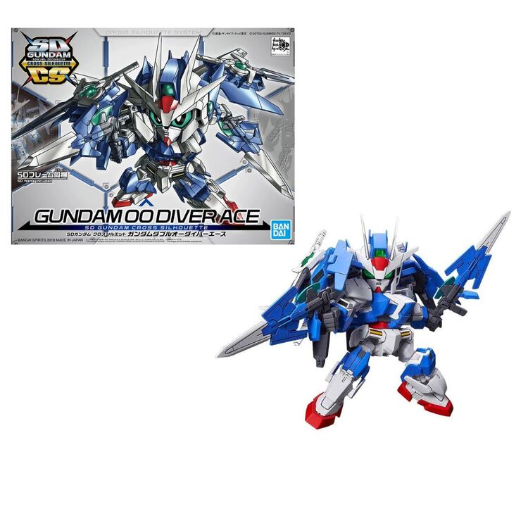 Product Gundam SD Cross Gundam 00 Diver Ace Model Kit image