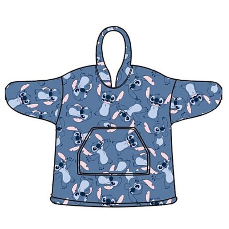 Product Disney Stitch Blue Poncho image