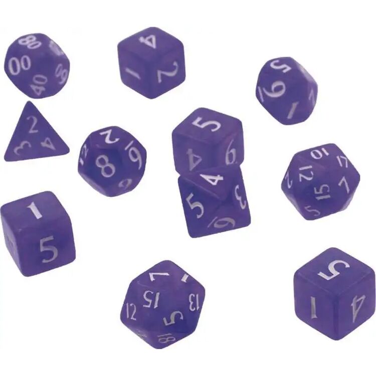 Product Eclipse 11-Dice Set: Royal Purple image