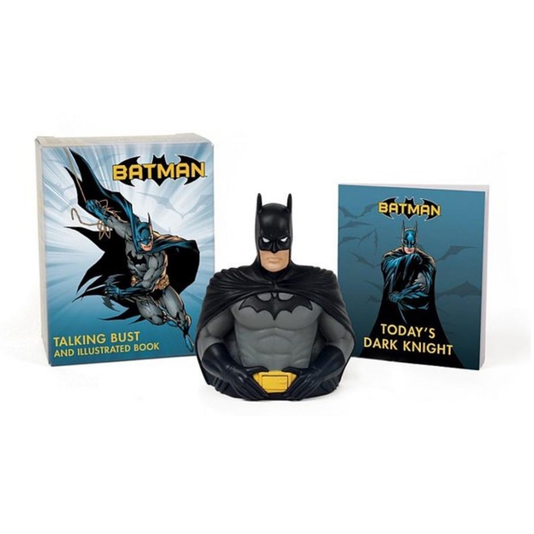 Product Batman: Talking Bust and Illustrated Book image