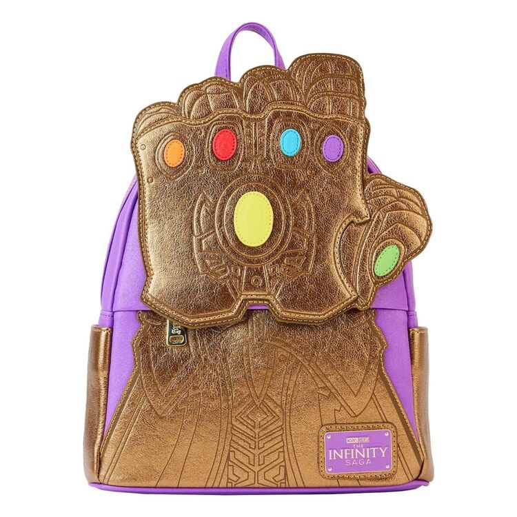 Product Τσάντα Πλάτης Loungefly Marvel Shine Thanos Gauntlet Mini image