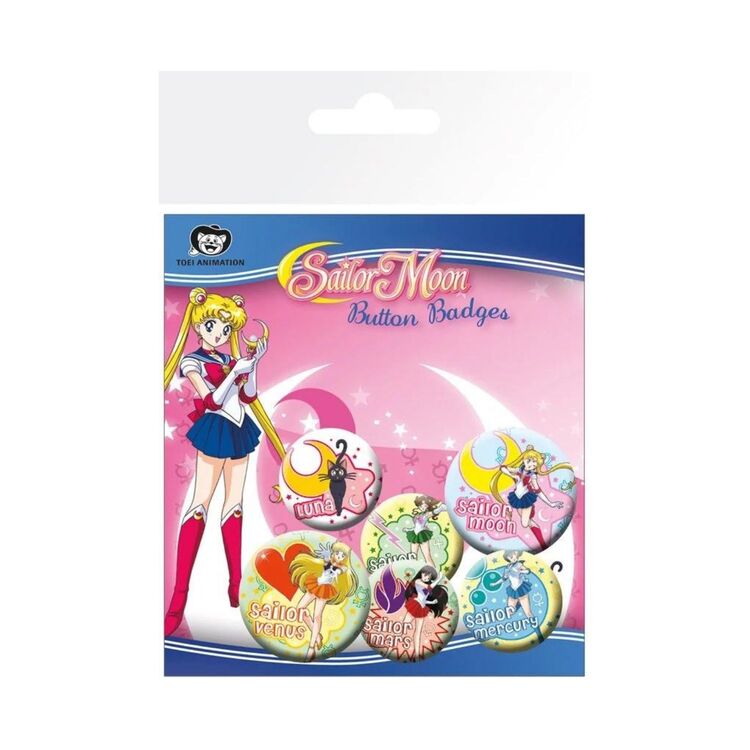 Product Sailor Moon Badge Pack image