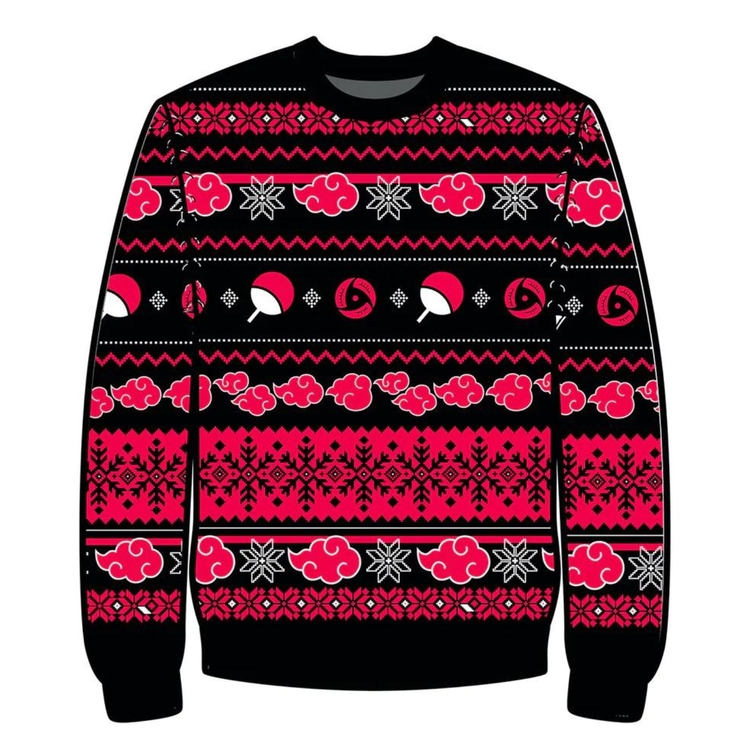 Product Χριστουγεννιάτικο Πουλόβερ Naruto Akatsuki Men Christmas Ugly Sweater image
