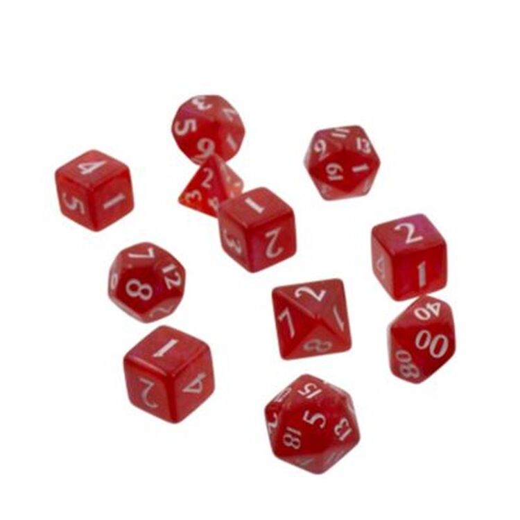 Product Ζάρια Eclipse 11-Dice Set: Apple Red image