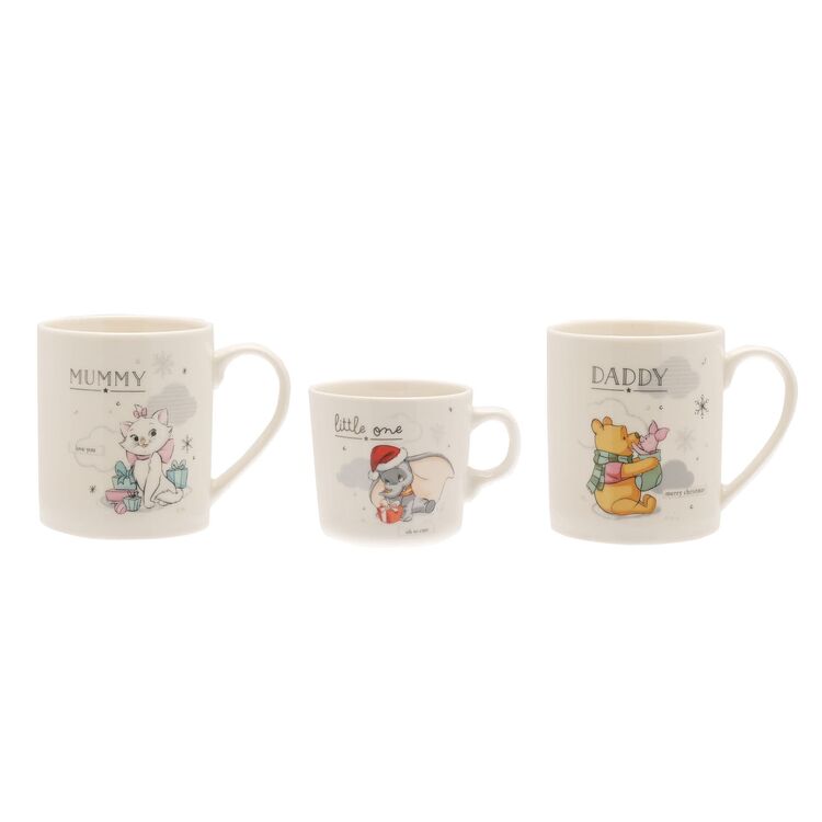 Product Disney Christmas Mummy, Daddy & Little One Mug Gift Set image