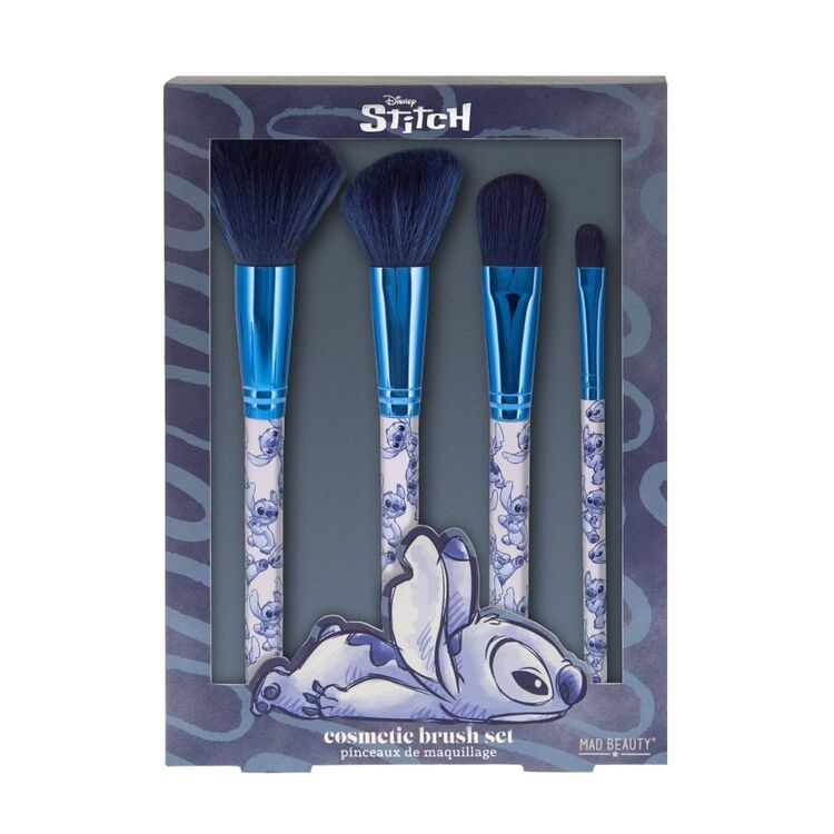 Product Disney Stitch Denim Cosmetic Brush Set image