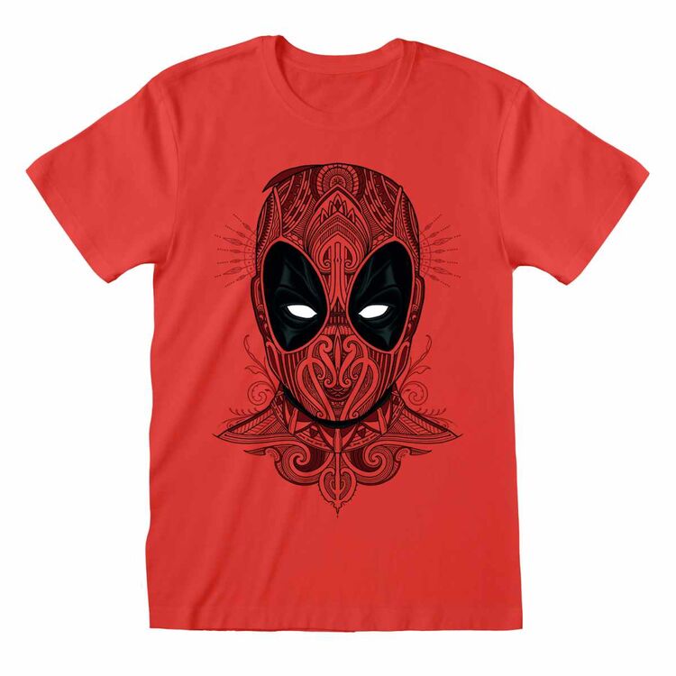 Product Marvel Deadpool Tattoo Style T-shirt image