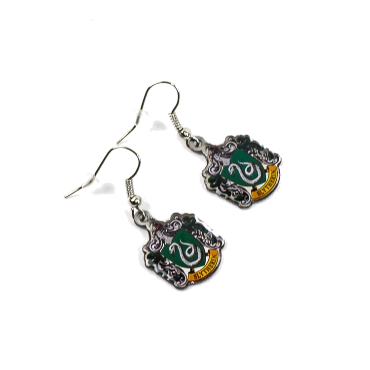 Product Harry Potter Slytherin Crest Earrings image