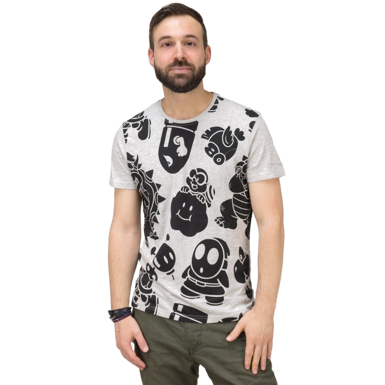 Product Nintendo All Over Nappy T-shirt image