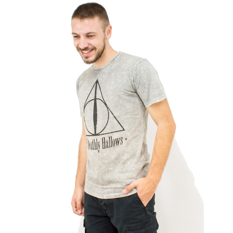 Product Harry Potter Grey Deathly Hallows T-Shirt image